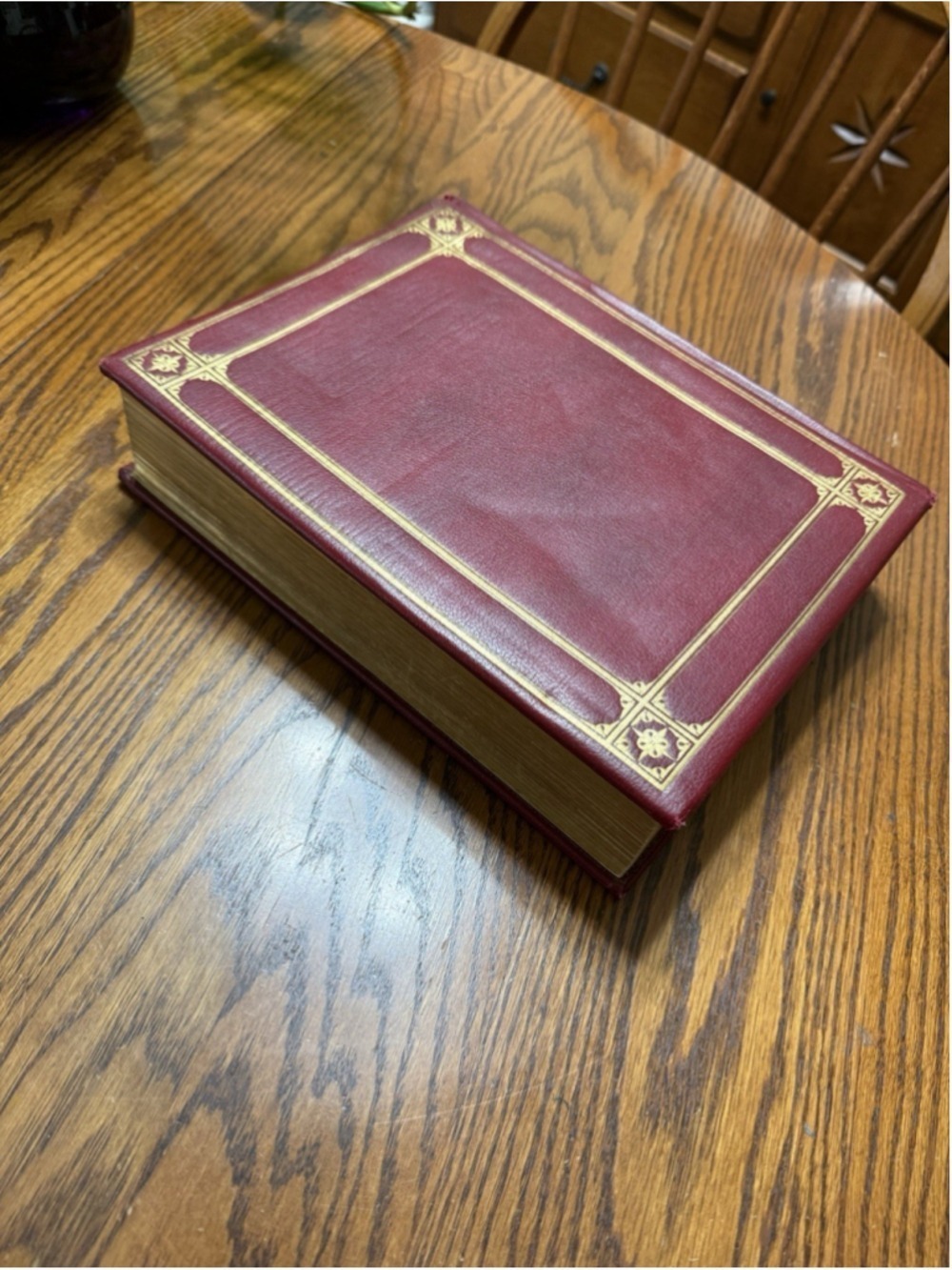 Vintage Holy Bible Large Print Hard Cover - Picture 10 of 13